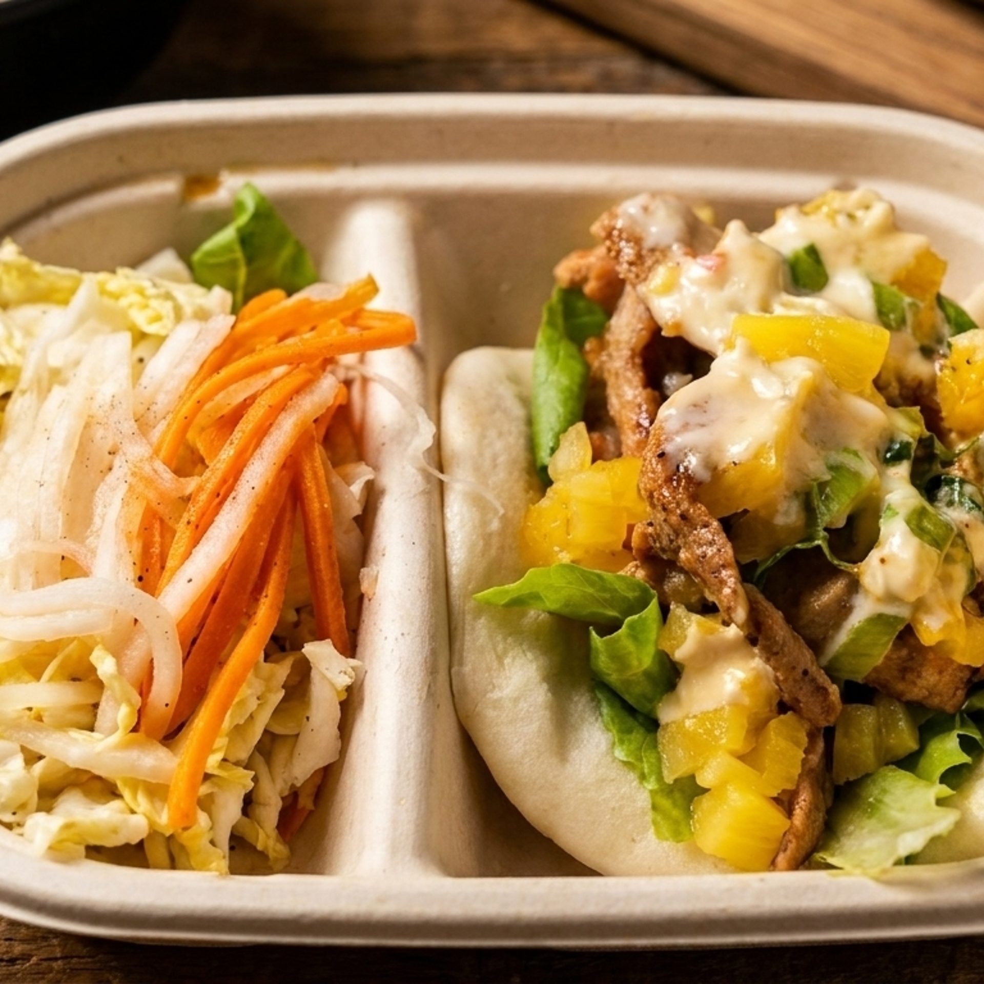 Pillowy Bao, Bold Fillings