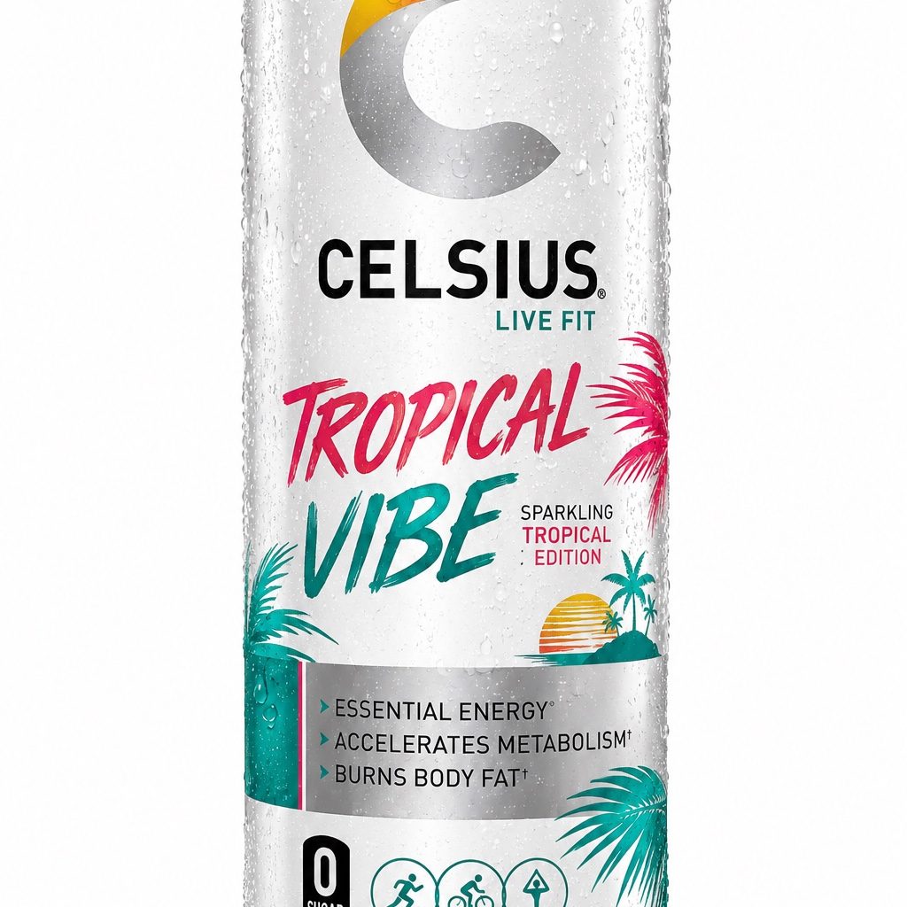 Celsius Tropical Vibe.