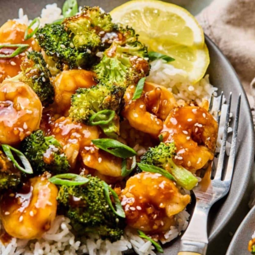 Shrimp Broccoli.