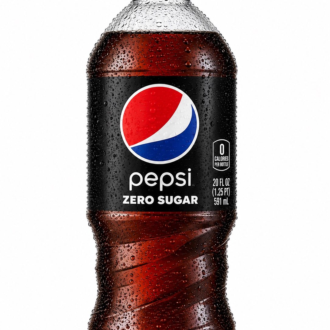 Pepsi Zero 20 Oz Bottle.