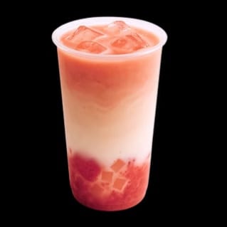 Strawberry Tea Latte.