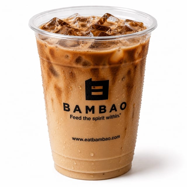 Bambao Iced Coffee.