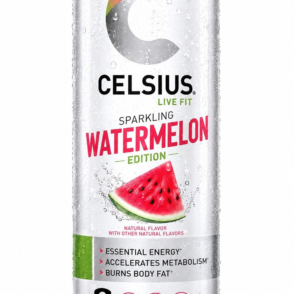 Celsius Sparkling Watermelon.