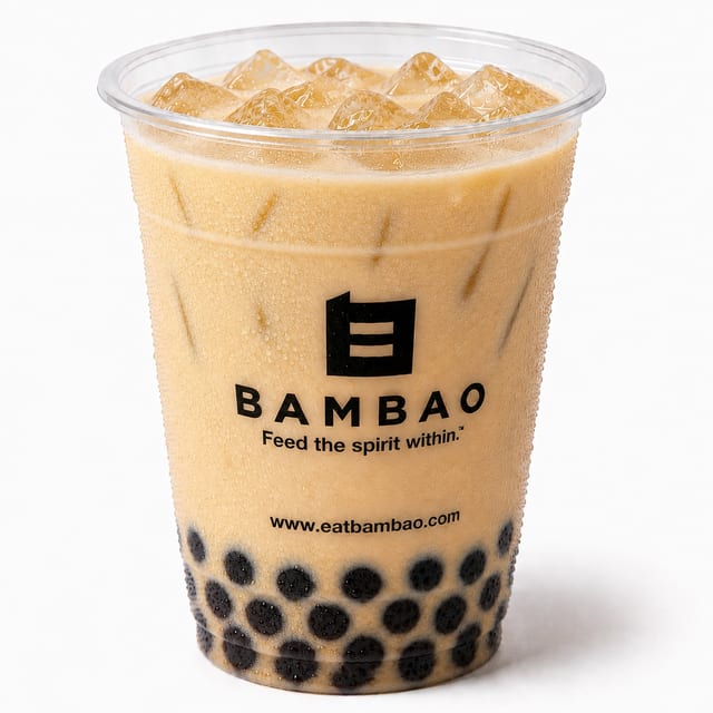 Lemongrass Ginger Milk Tea.