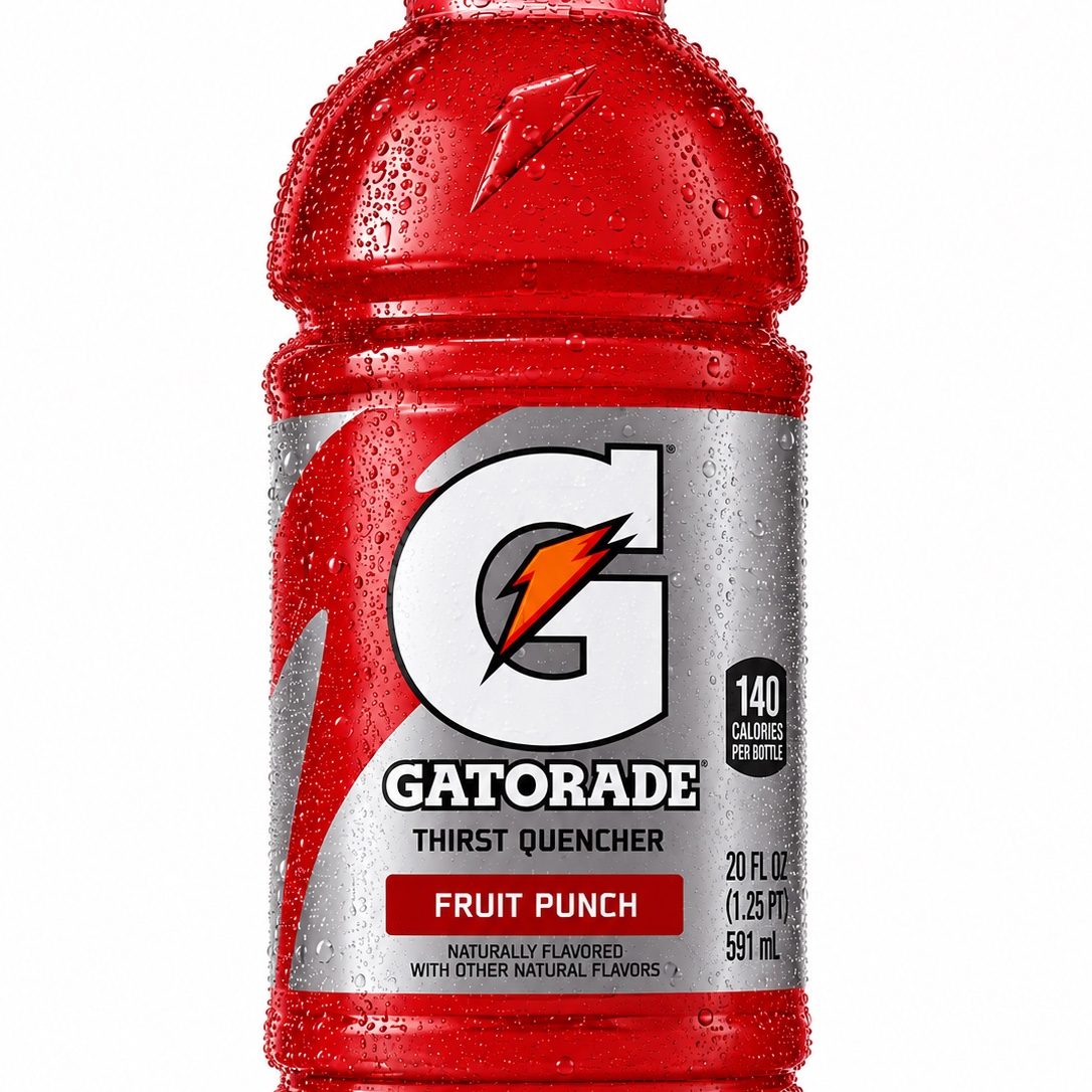 Gatorade Fruit Punch.